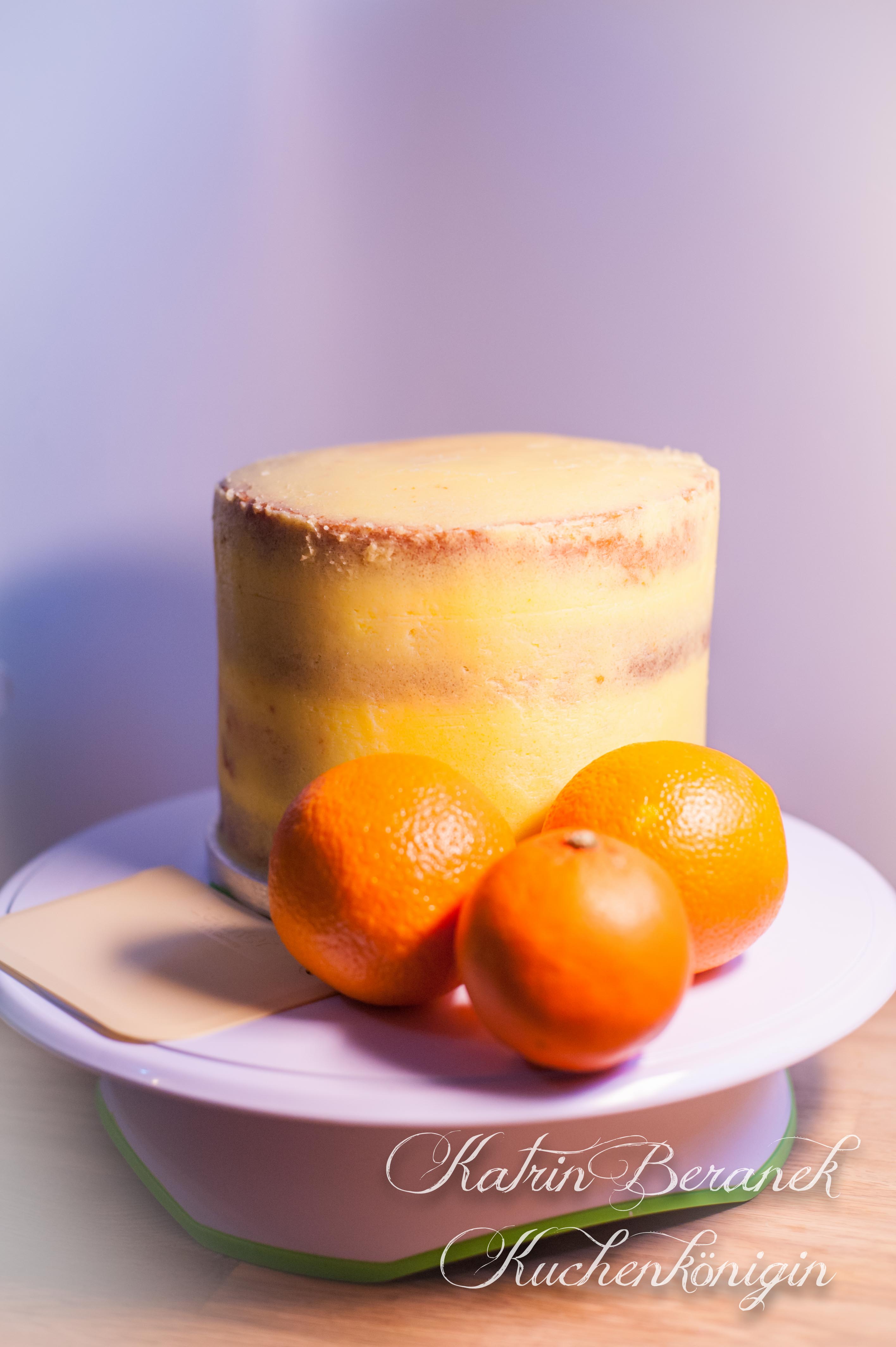 Frisch, fruchtige Orangencreme für Torten | Kuchenkönigin