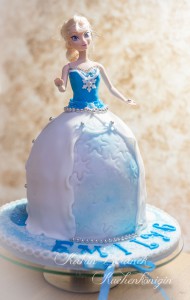 Kuchenkönigin Cake Board Tutorial Frozen Emily Disney Elsa Barbie