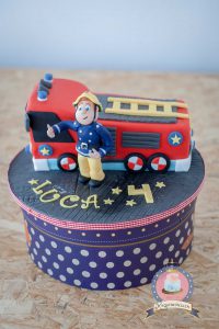 Kuchenkönigin Feuerwehrmann Sam Cake Kuchen Torte Kinder Kindergeburtstag Fireman Birthday Tutorial